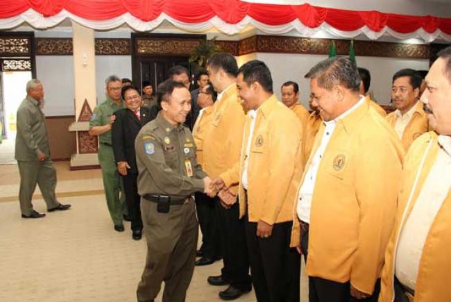 Pengukuhan Badan Pembina Olahraga KORPRI