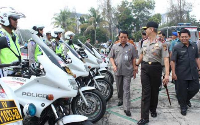 Apel Gelar Pasukan Persiapan Pemilu 2014