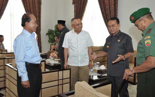 Kedatangan Mendagri