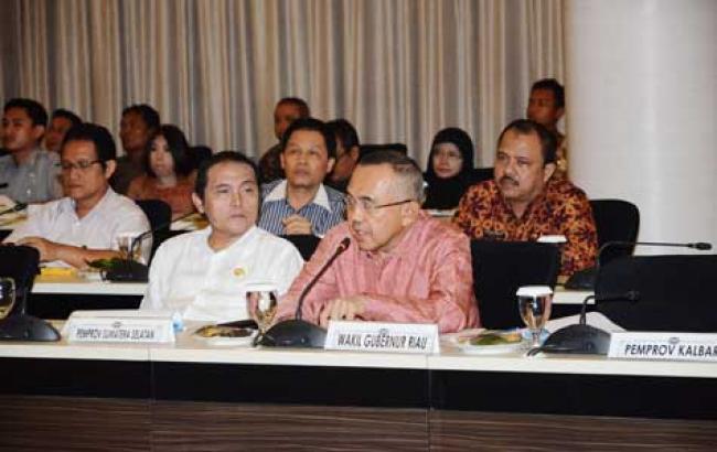 Wagubri Hadiri Rakor KARHUTLA