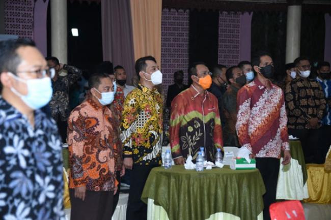 Pisah Sambut Pj Bupati dengan Bupati dan Wakil Bupati Bengkalis Terpilih
