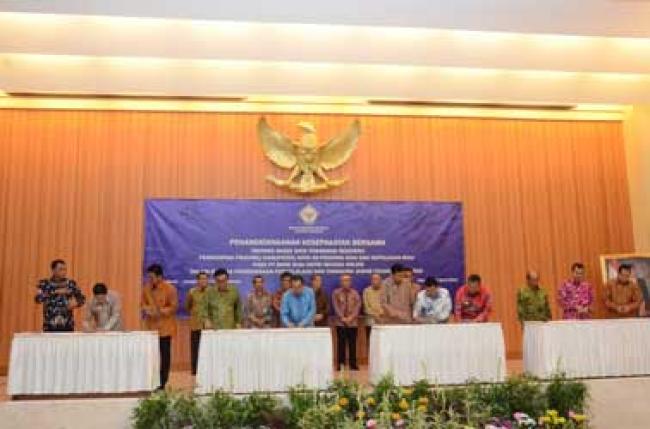 MoU Akses Data Transaksi Rekening Pemerintah Provinsi Riau