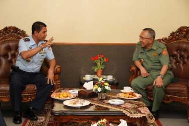 Kedatangan Panglima Komando Operasi TNI AU I