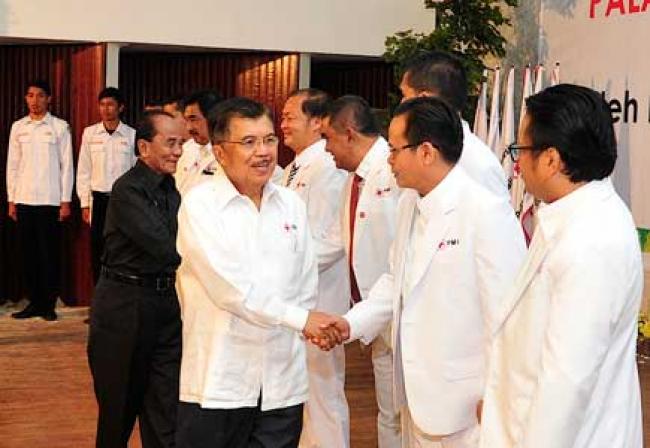 Pelantikan Pengurus dan Dewan Kehormatan PMI Prov Riau