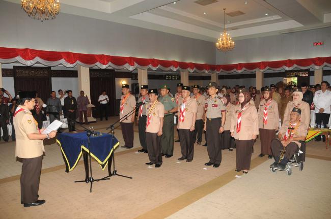 Pelantikan Gubri sebagai Majelis Pembimbing Daerah