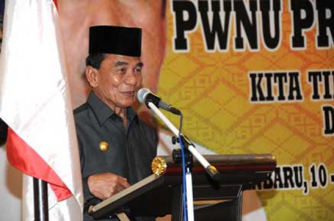 Gubri hadiri Konferensi Wilayah Ke VIII PWNU Prov Riau Tahun 2014