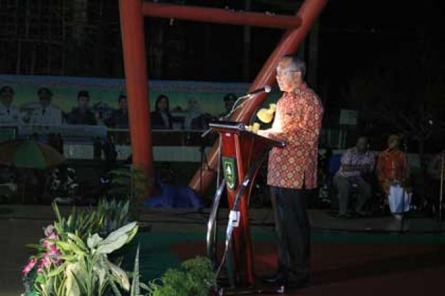 Wagubri hadiri peringatan HPN 2014 di Kab Bengkalis