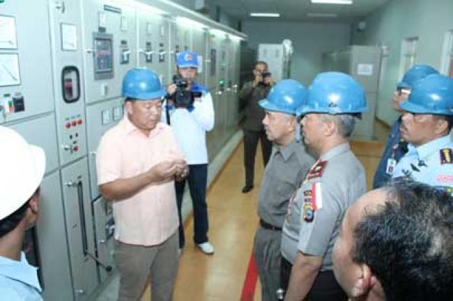 Wagubri tinjau Pengolahan sawit dan biogas