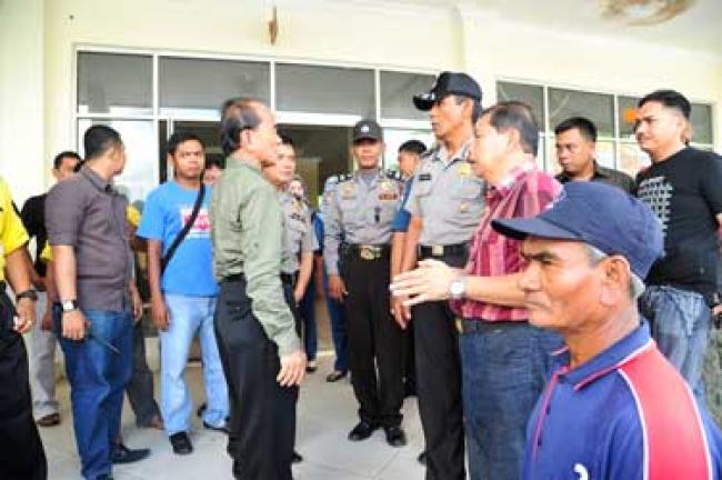 Gubri Tinjau Pelabuhan Sei Duku dan Rusunawa