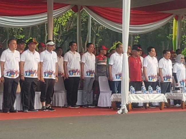 Kasum TNI Hadiri 18th Asian Games Parade