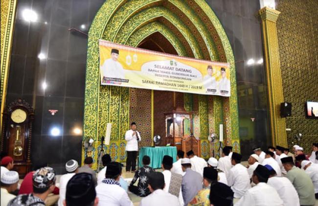 Safari Ramadhan Wagubri di Pangkalan Kerinci