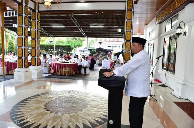 Wagubri Silaturahmi Buka Puasa Bersama dengan Keluarga Besar Korem 031/WB