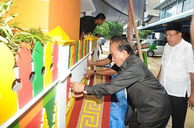 Gubri Tinjau Persiapan MTQ Kontingen Prov Riau di Batam