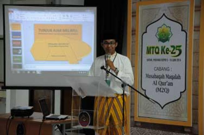 Peserta MTQ Nasional dari Prov Riau