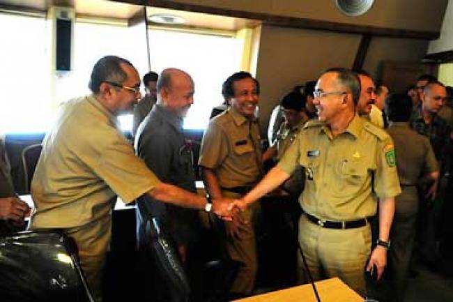 Rakor Persiapan Menyambut Bulan Suci Ramadhan 1435H