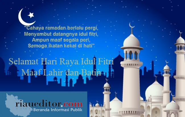 selamat hari raya idul fitri
