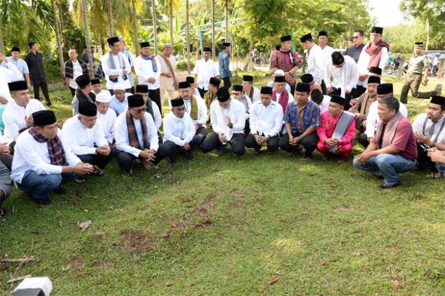 Gubri Hadiri Hari Raya Puasa Enam di Bangkinang