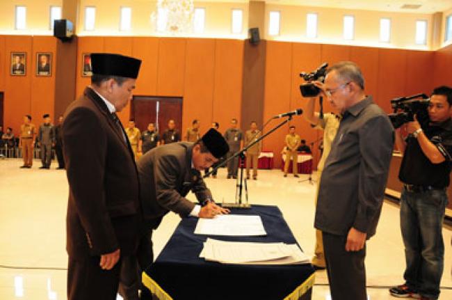 Pelantikan Pejabat Esselon III dan IV