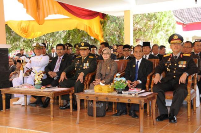Gubri Hadiri HUT Bhayangkara di Mako Brimob