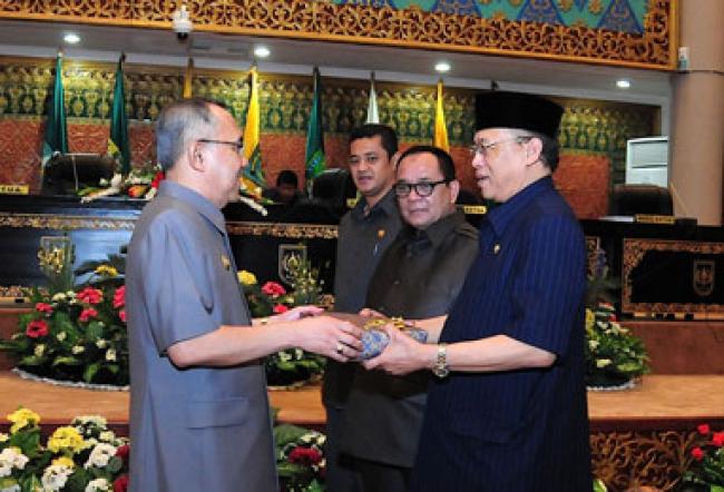 Paripurna Penyampaian RANPERDA