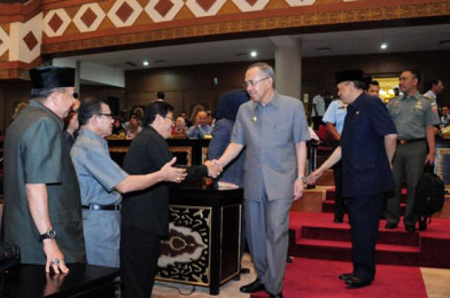 Paripurna Penyampaian RANPERDA
