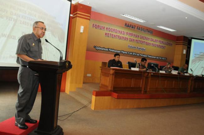 Rapat Fasilitasi FORKOPINDA dalam Rangka Pilpres dan Idul Fitri
