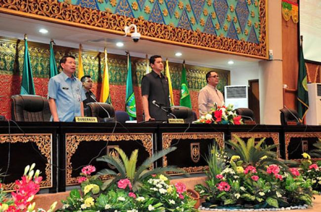 Paripurna DPRD Prov Riau Tentang Ranperda