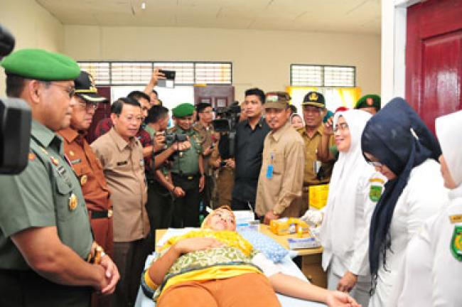 Sekda Menghadiri Acara Pencanangan TMKK Tingkat Prov Riau