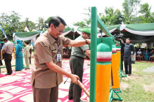 Sekda Menghadiri Acara Pencanangan TMKK Tingkat Prov Riau
