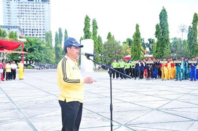 Sekda Buka Lomba lomba dalam rangka HUT RI