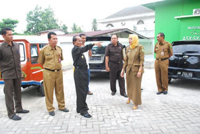 Gubri Tinjau Rumah Sakit Petala Bumi