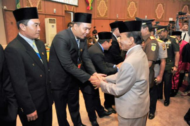 Pelantikan Anggota DPRD Prov Riau