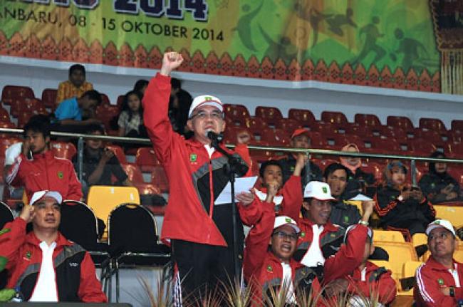 Pembukaan POPDA Riau ke 12