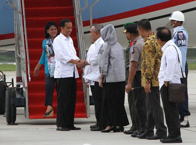 Kunjungan Kerja Presiden RI, Joko Widodo di Provinsi Riau