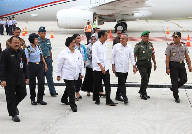 Kunjungan Kerja Presiden RI, Joko Widodo di Provinsi Riau