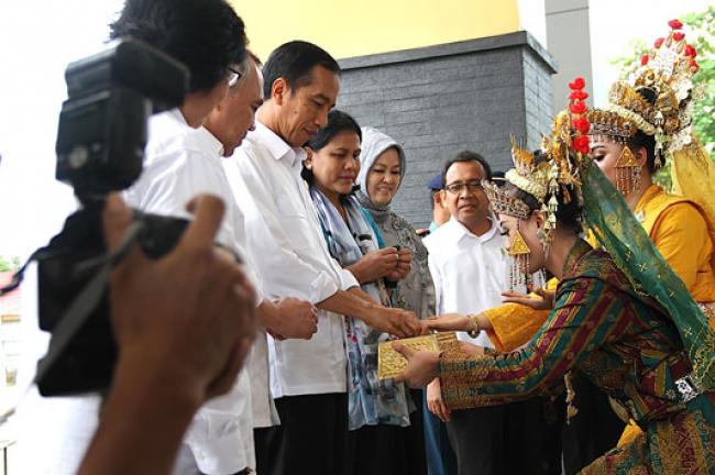 Kunjungan Kerja Presiden RI, Joko Widodo di Provinsi Riau