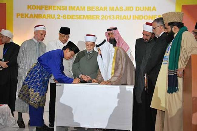 Penutupan Konferensi Imam Besar Masjid Dunia