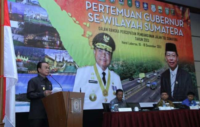 Pertemuan Gubernur Se Sumatera
