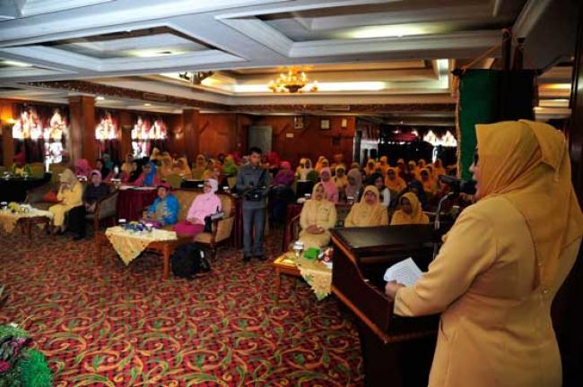 Ketua DPD GOPTKI Hadiri Orientasi Manajemen Pengelola TK Se Prov Riau
