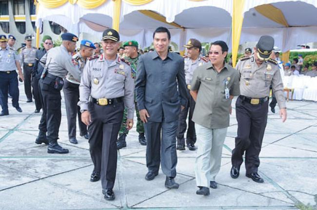 Apel Gelar Pasukan Operasi Lilin 2014