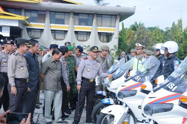 Apel Gelar Pasukan Operasi Lilin 2014