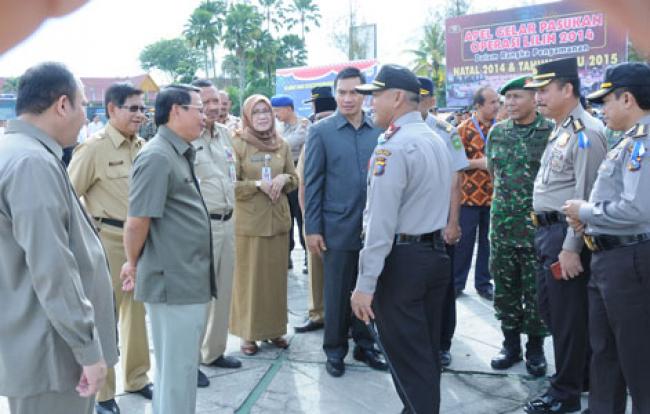 Apel Gelar Pasukan Operasi Lilin 2014