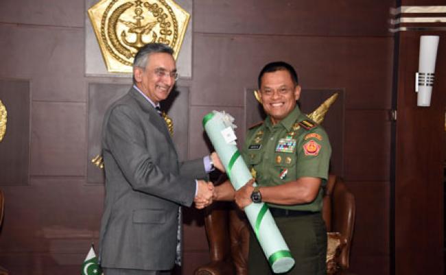 Duta Besar Pakistan Kunjungi Mabes TNI  