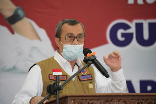 Kunker ke Bengkalis, Gubri Sampaikan 3 Strategi Penanganan Covid-19