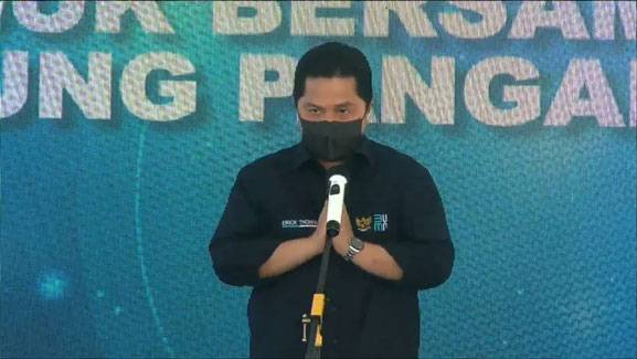 Luncurkan BUMN Pangan ID FOOD, Erick Thohir: Jangan Kaget 10 Tahun Lagi Indonesia Kalah Sama Rwanda