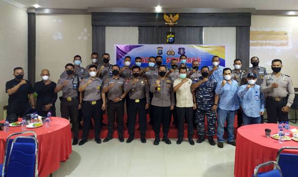 HUT Satpam ke-41, Kapolres Meranti: Mari Jaga Kamtibmas dan Berpartisipasi Tanggulangi Covid-19