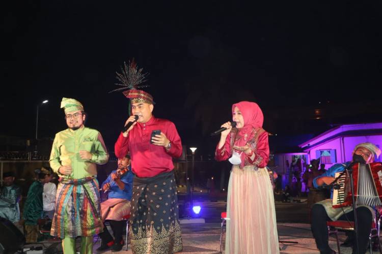 Hadiri Ruang Seni Kreatif Tuan Kadi Pergelaran Tari Melayu, Kapolres Kombes Pria Budi: Disinilah Cikal Bakal Kota Pekanbaru