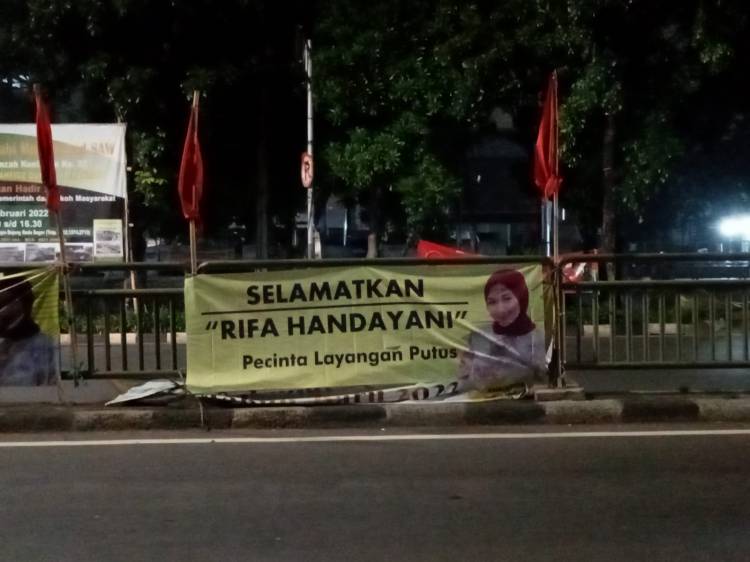 Fans Layangan Putus Gelar Aksi Selamatkan Rifa di Sejumlah Titik Kota Jakarta