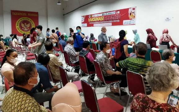 Gelar Vaksin Booster, BINDA Riau Gandeng PSMTI