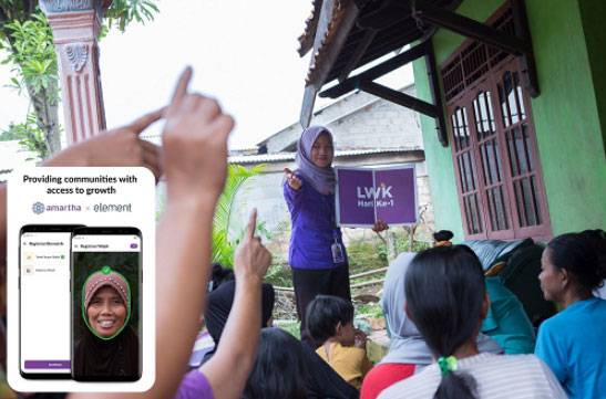 Amartha Memilih Element Inc. Untuk Memberi UMKM Akses Pinjaman